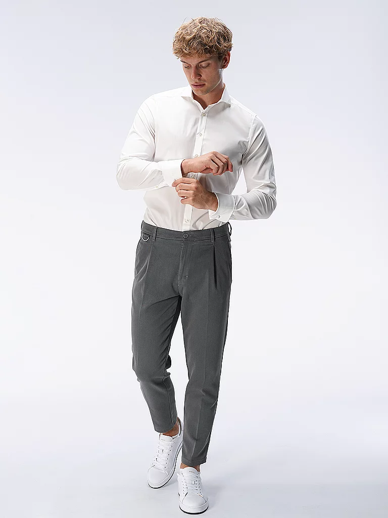 OLYMP Level Five Shirt Body Fit Beige 37 7